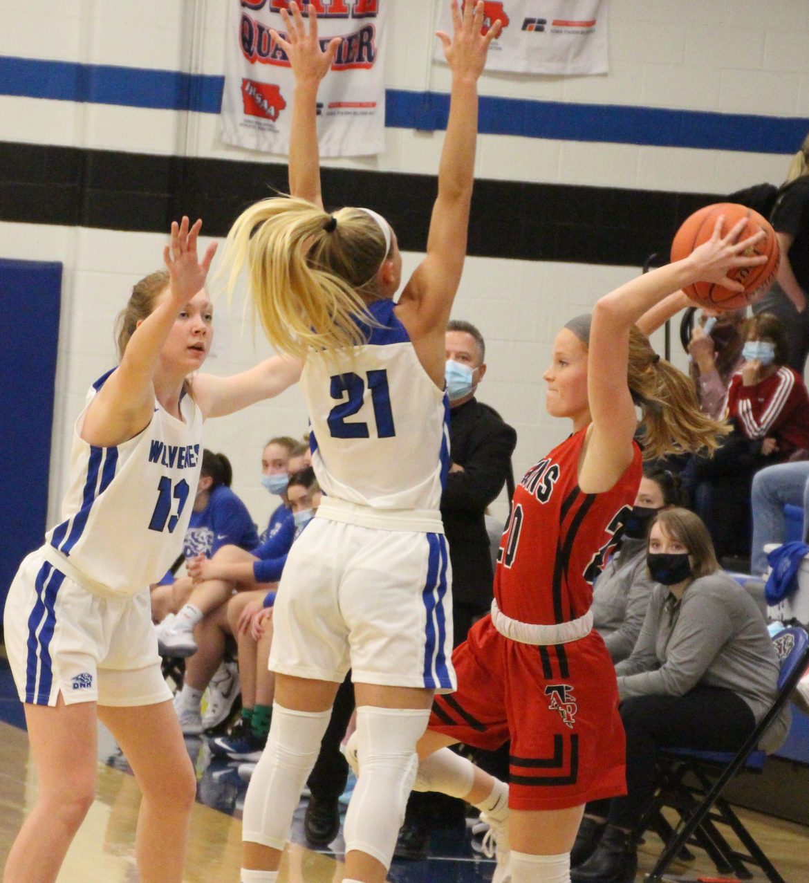 Dike-New Hartford girls slow it down, win big