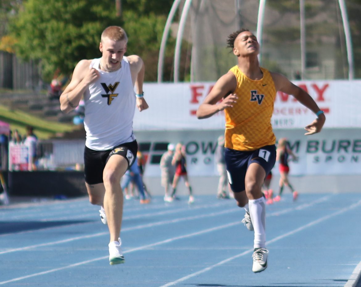 Hadley, Heyne and Gehrking highlight first day of State track