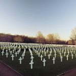 landscape photo of cemetery during daytime