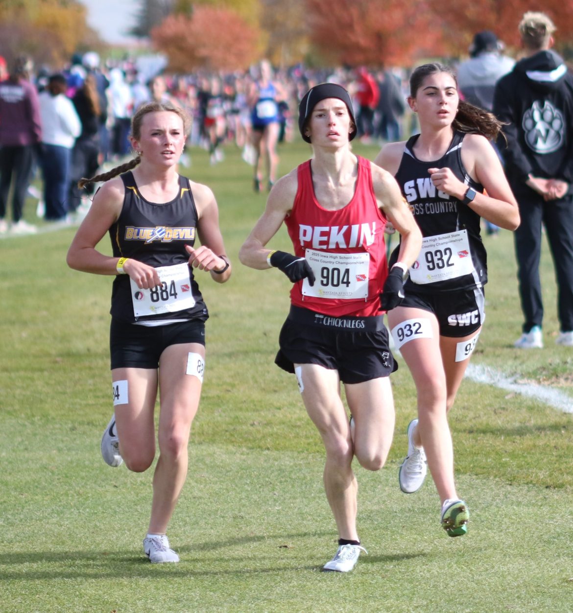 Glosser leads Pekin with second place finish at State