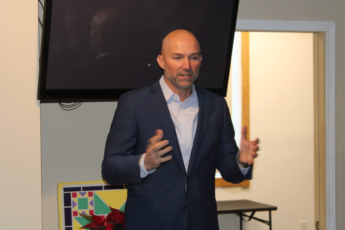 Governor Candidate Adam Steen Calls for Churches to “Rise Up” Against Government During Keota Meet and Greet