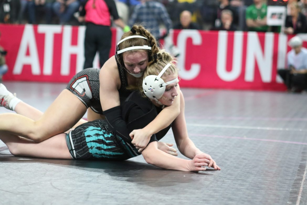 Pedrick places on the podium