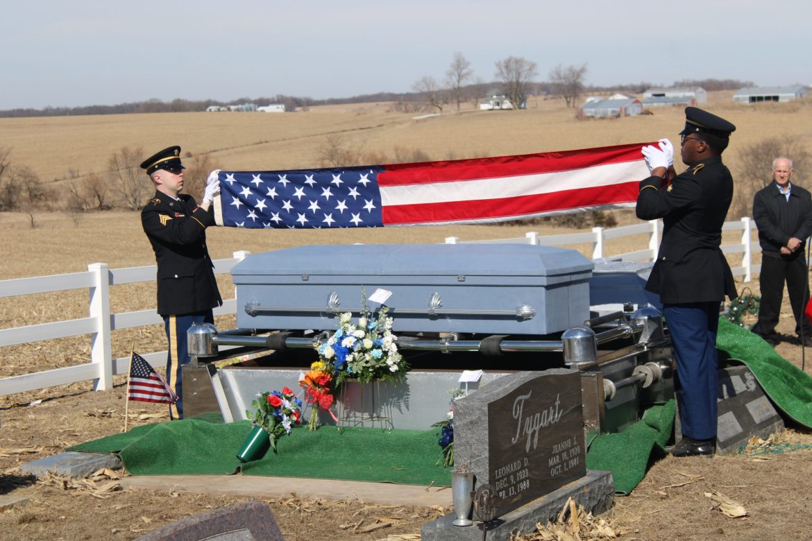 Family Unable To Attend Local Veteran’s Funeral, Hundreds Come to Pay Respects