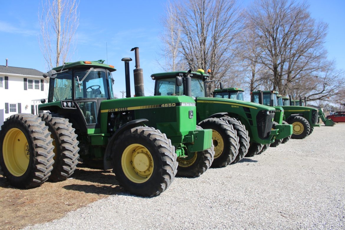 Sigourney FFA Students Drive Tractors to School