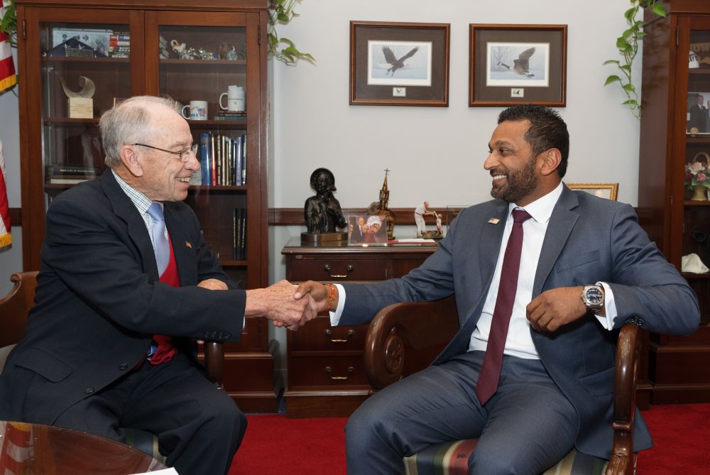 D.C. Dispatch: Sens. Grassley, Ernst Speak in Support of Trump Appointees