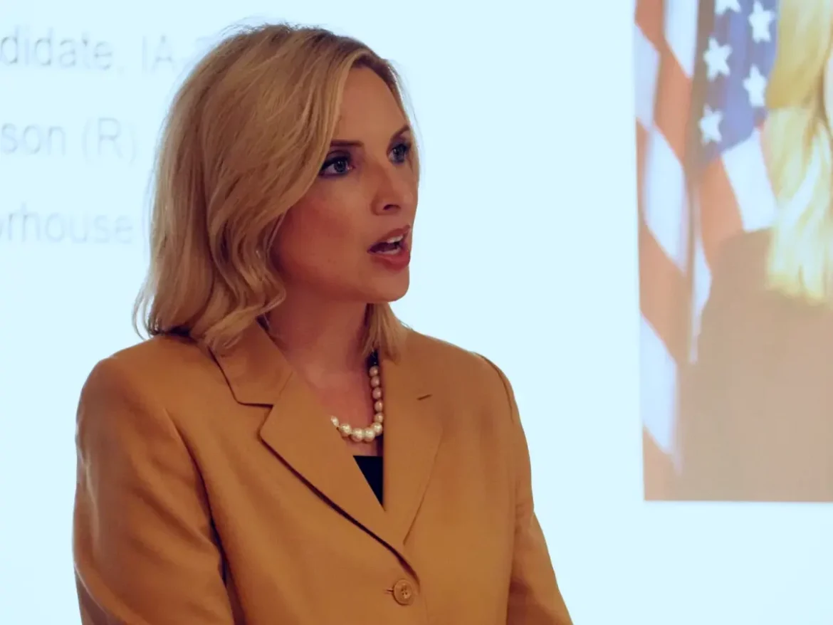 U.S. Rep. Ashley Hinson launches Senate bid following Ernst’s announcement