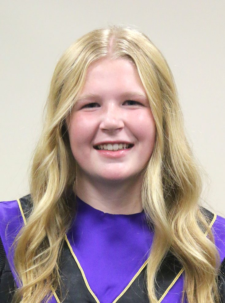 Lake Mills senior Ava Menke will make her debut at the Iowa All-State Music Festival this week in Ames, where she will perform with the All-State Chorus. She is the daughter of Kyle and Marie Menke, and she plans to attend Iowa State University next fall.