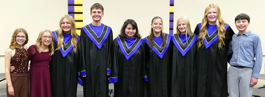 Lake Mills vocalists earn high honors