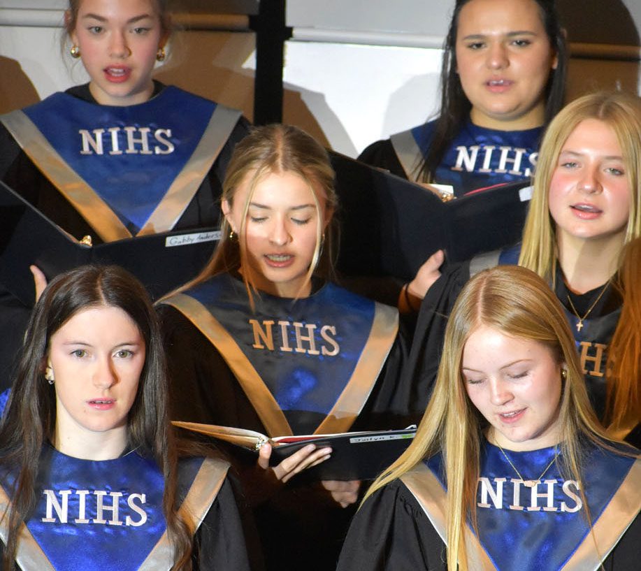 Winter concert at North Iowa High School