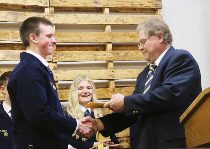 Bison FFA celebrates successes at annual awards banquet