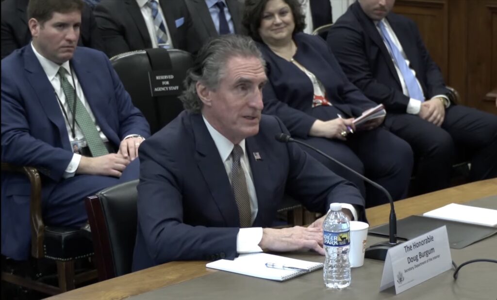 U.S. House spending panel indicates it will boost Interior funding above Trump request