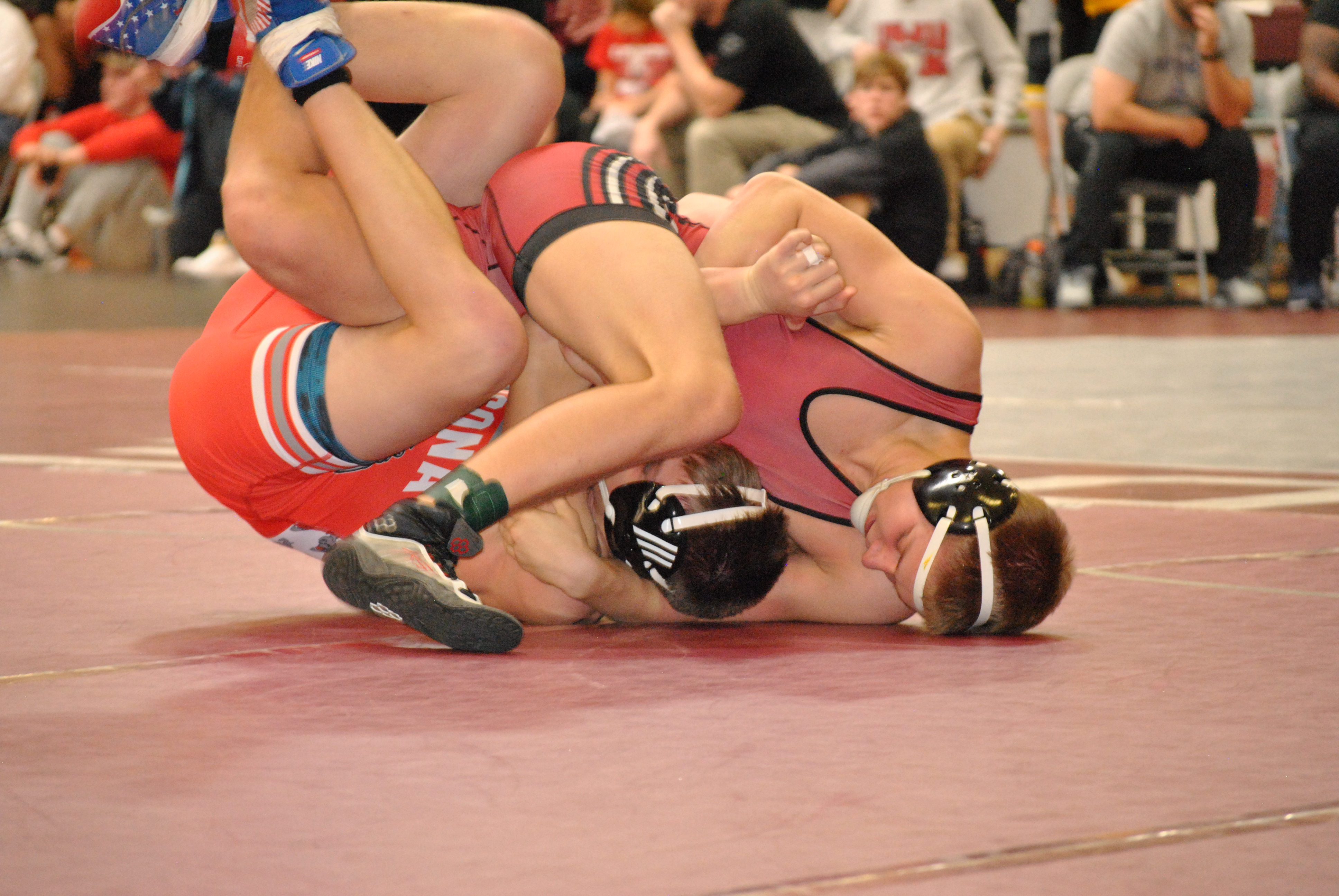 Cowboy wrestlers  score sweep of two duals