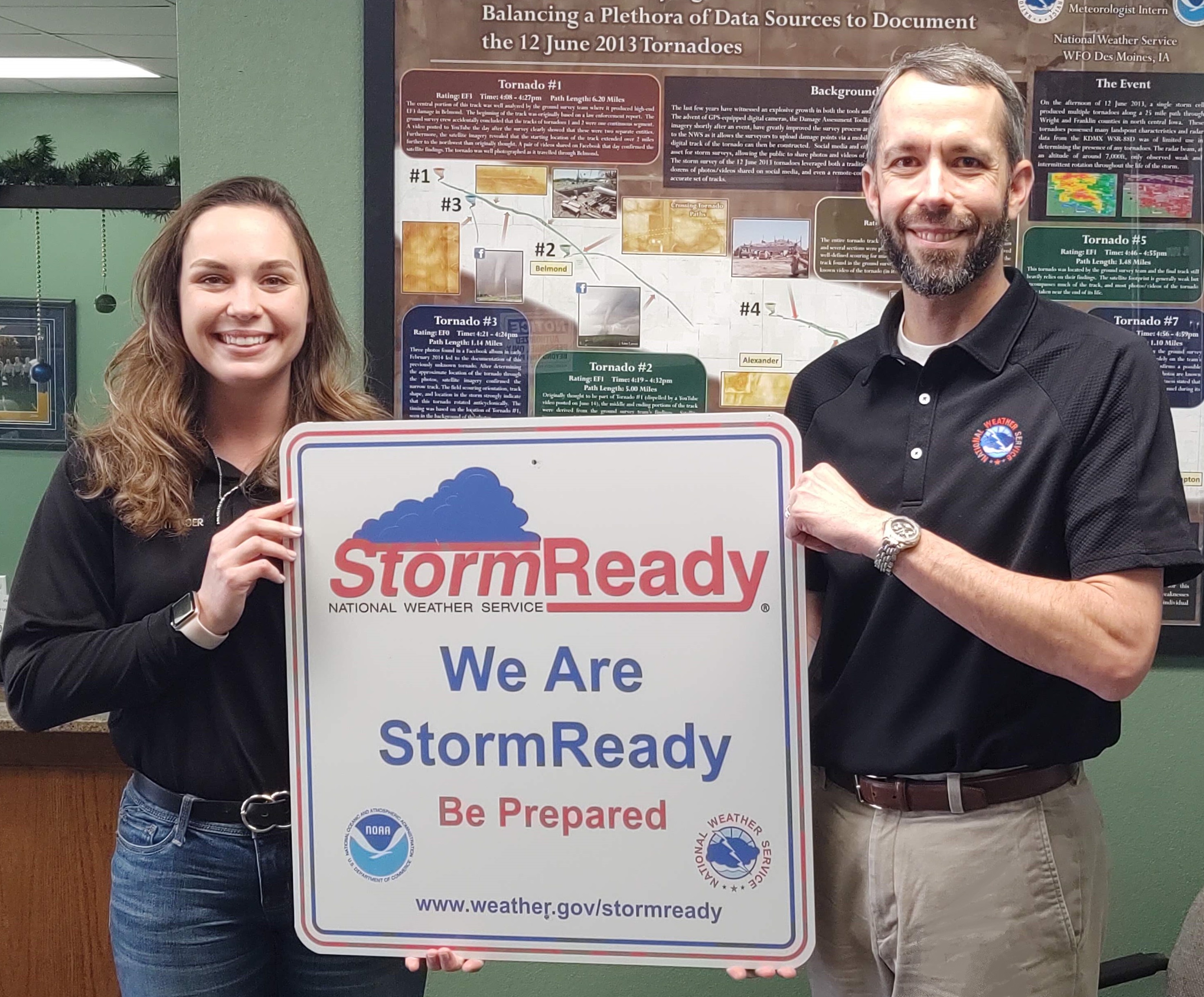 National Weather Service recognizes Wright County, Iowa as StormReady®