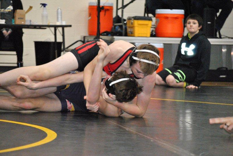 Cowboy wrestling team second at NCC tournament