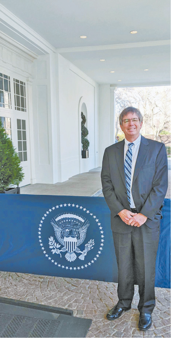 Karl Helgevold goes from the Wright County Supervisors Boardroom to the White House in D.C.