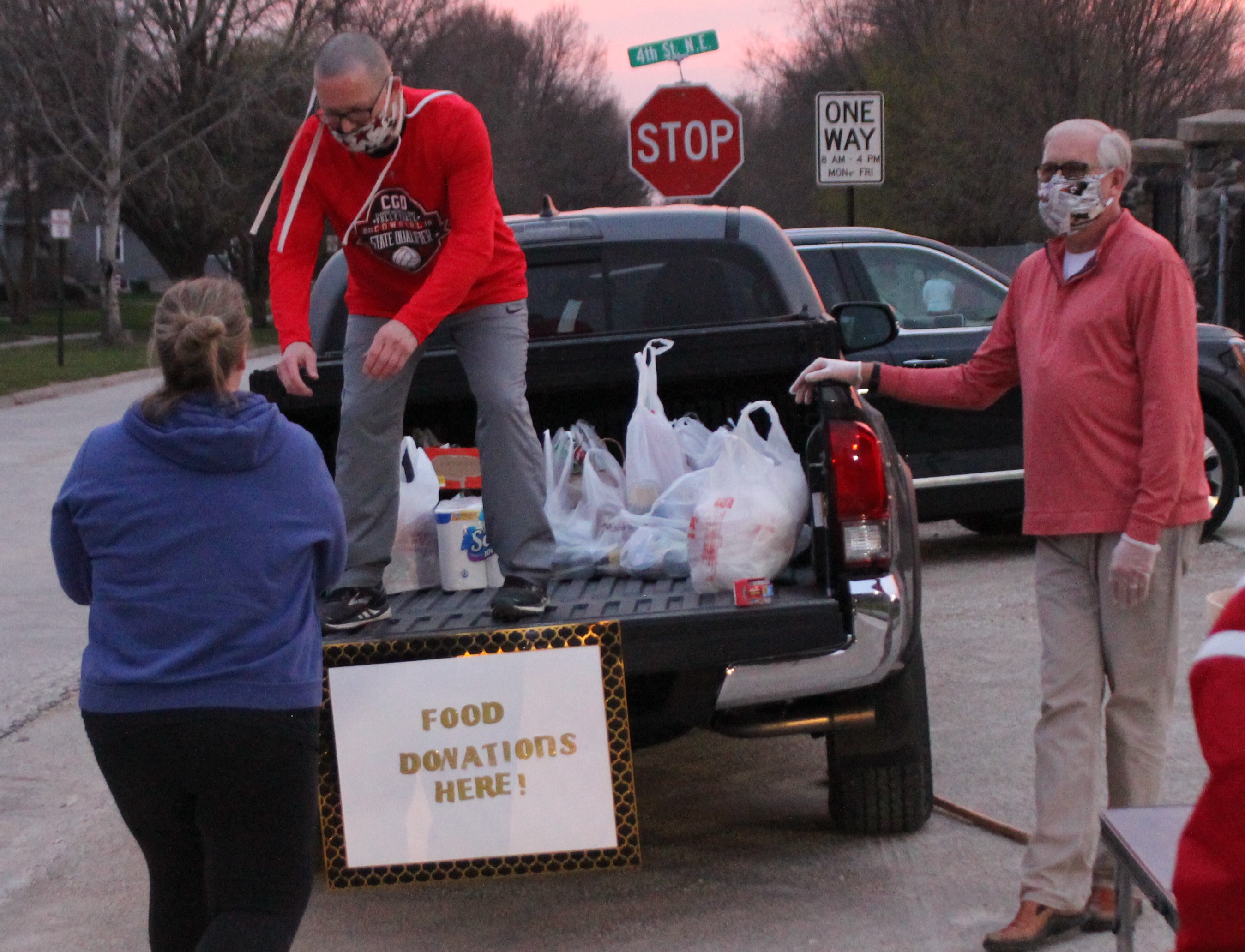 Local food pantry embraces message: “You belong here” – Pantry traffic has boomed in last two months