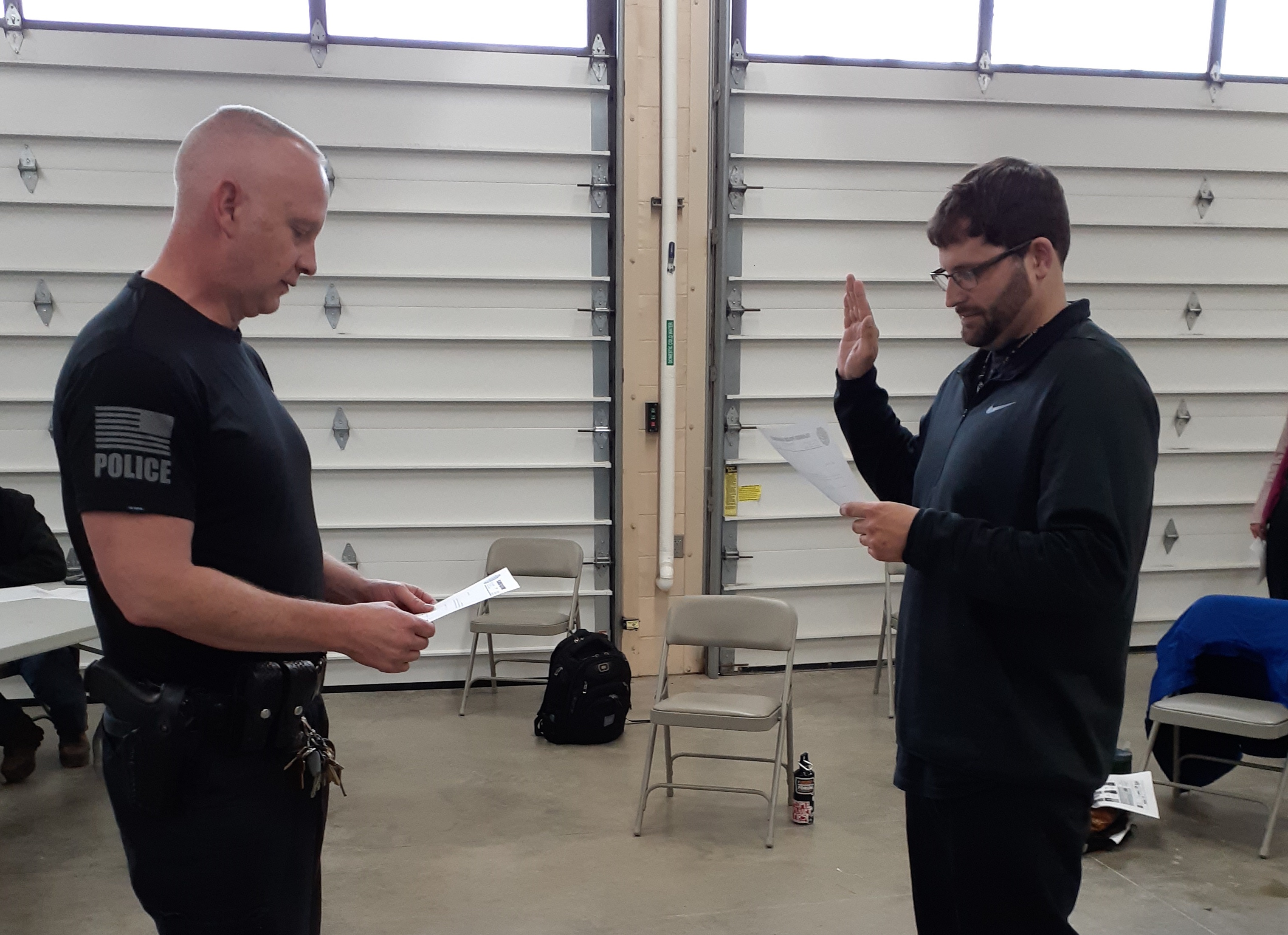 More hearings and a police officer sworn in at council meeting