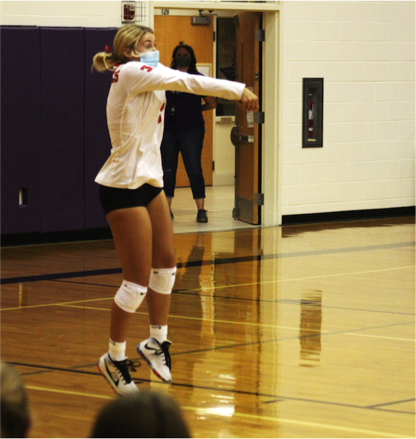 Cowgirl volleyball wins six more matches in week