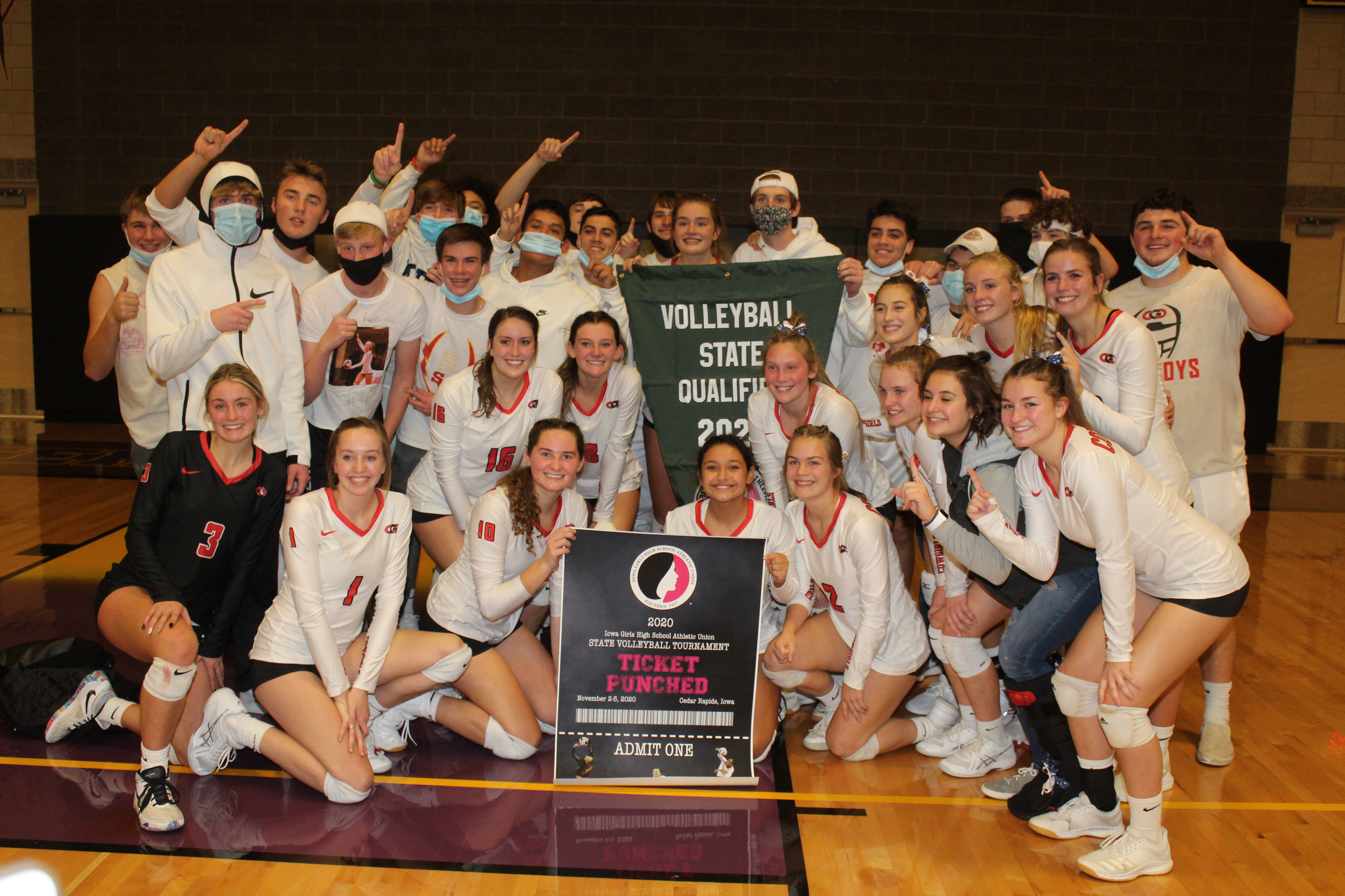 Cowgirls volleyball headed back to state