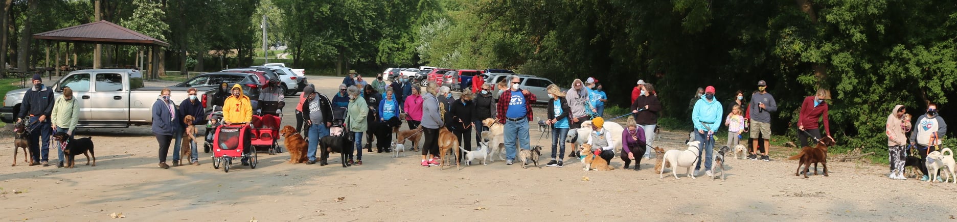 Plenty of people and pups enjoy Lap the Lake