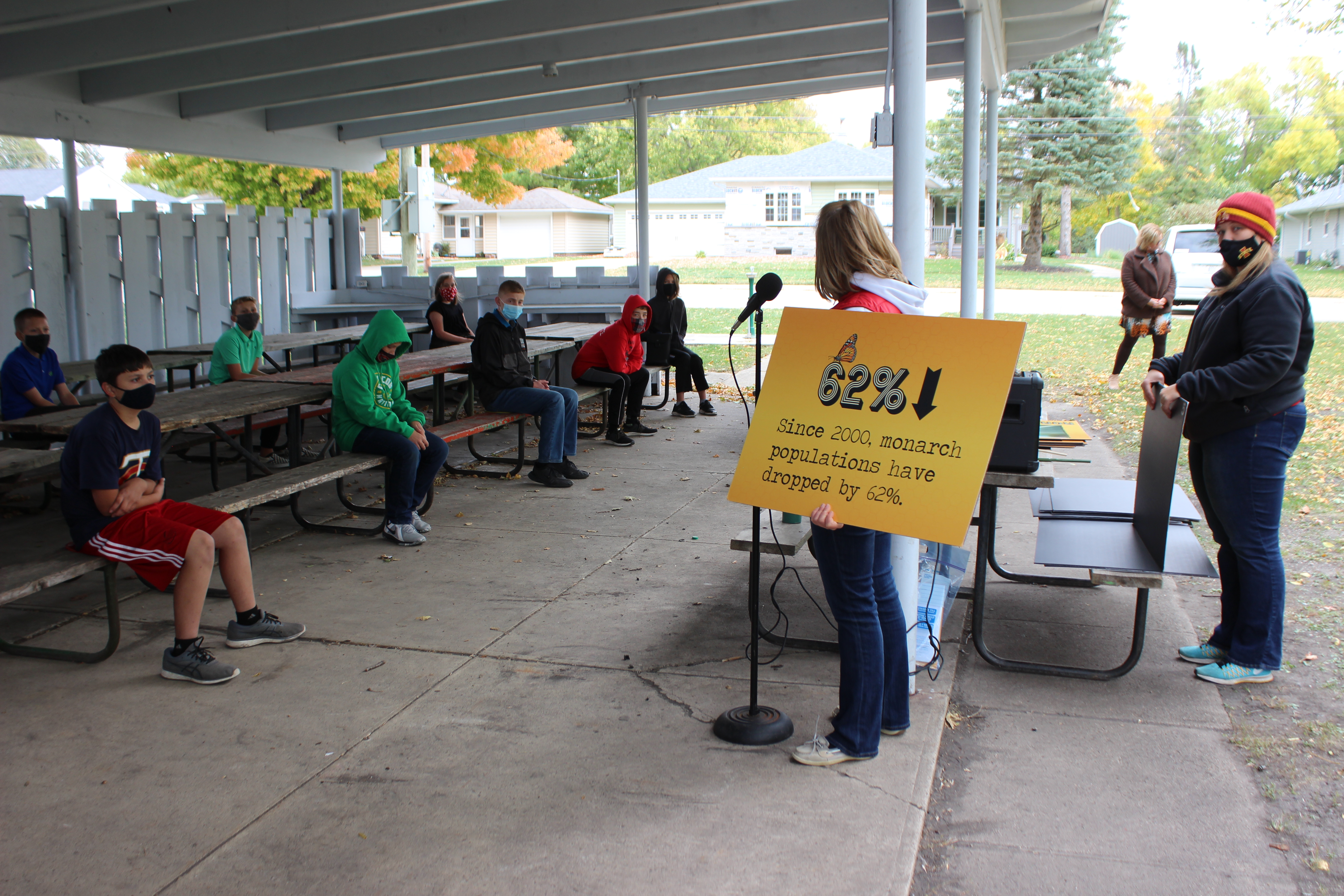 Middle schoolers learn about ‘The Power of Pollinators’