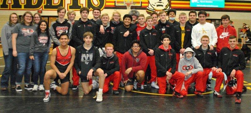 Cowboy wrestlers defeat Iowa Falls-Alden