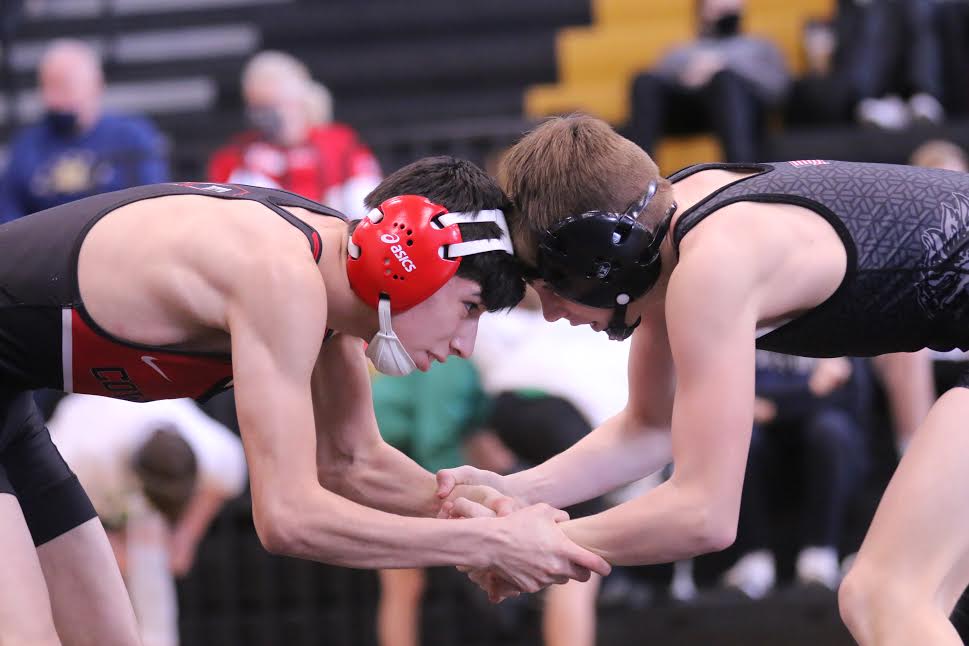 Cowboys wrestle in  meet at South Hamilton