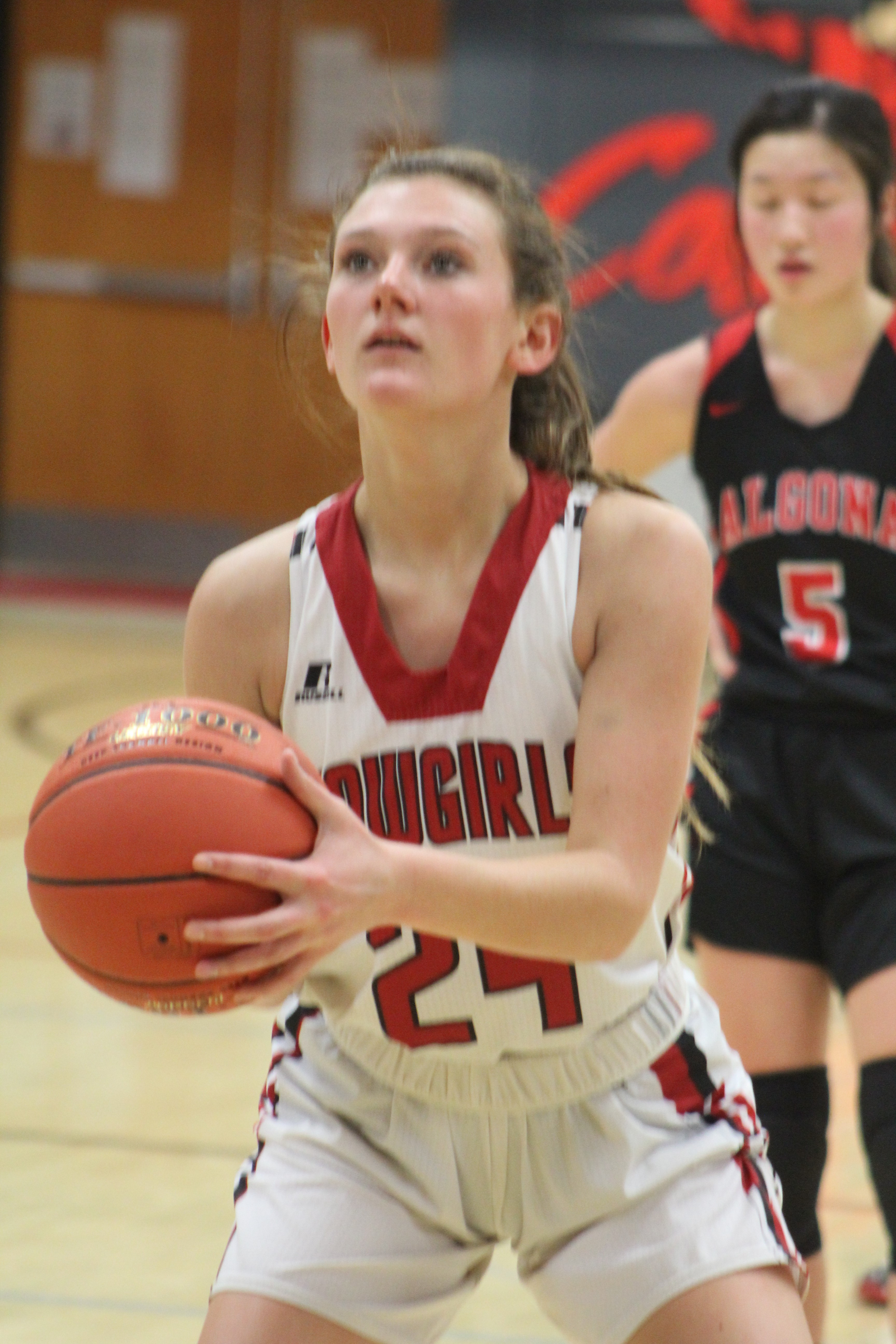 Cowgirls take wins over W. Hancock, Algona