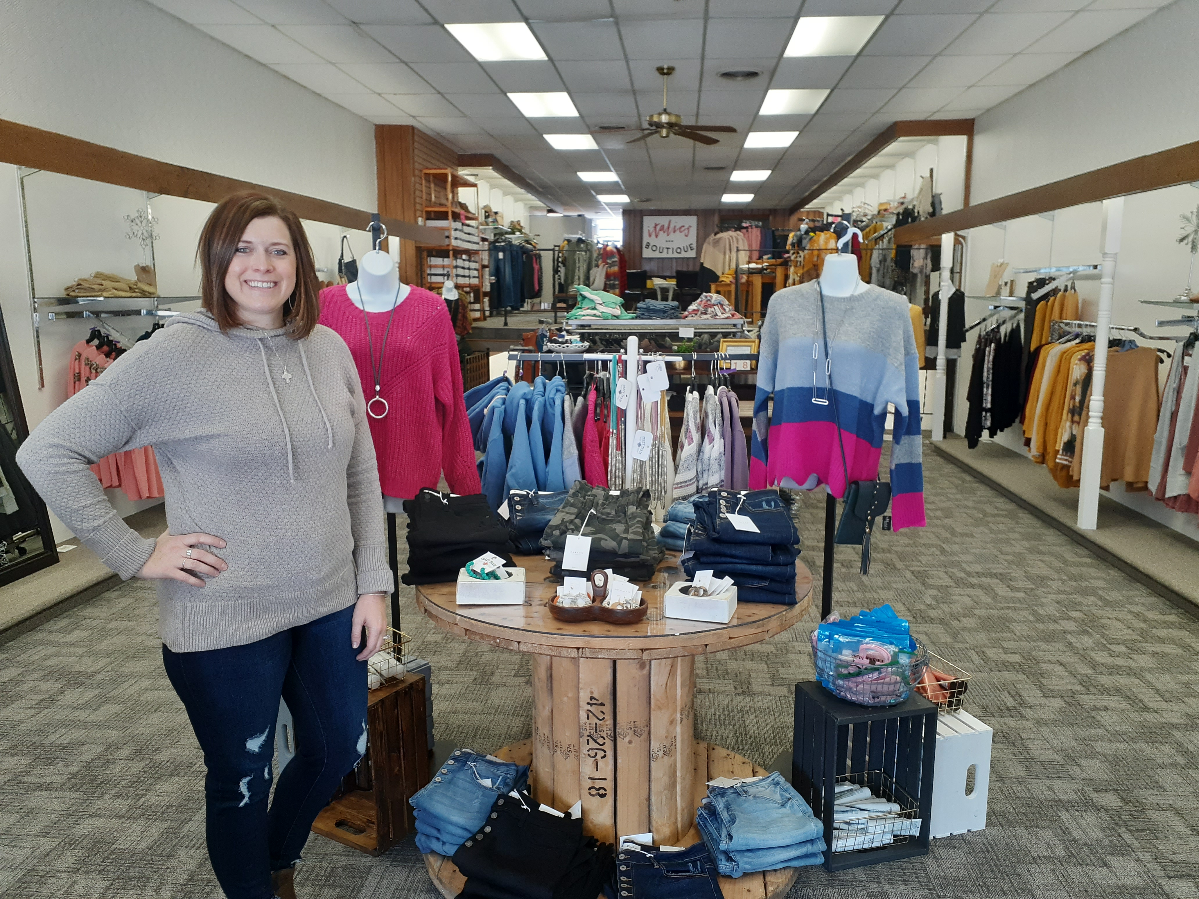 Clarion boutique moves up the road