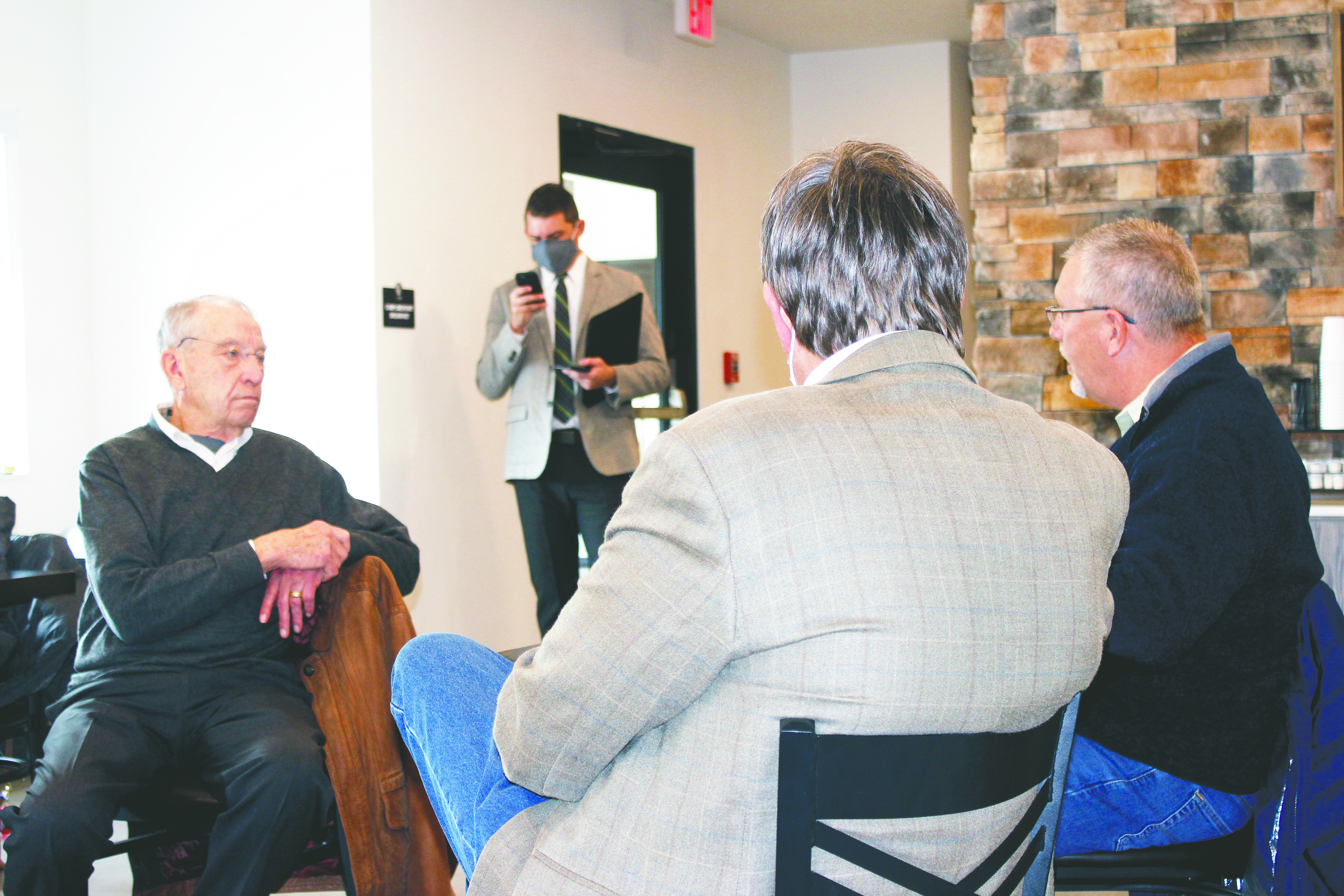 Grassley holds Q&A session in Eagle Grove