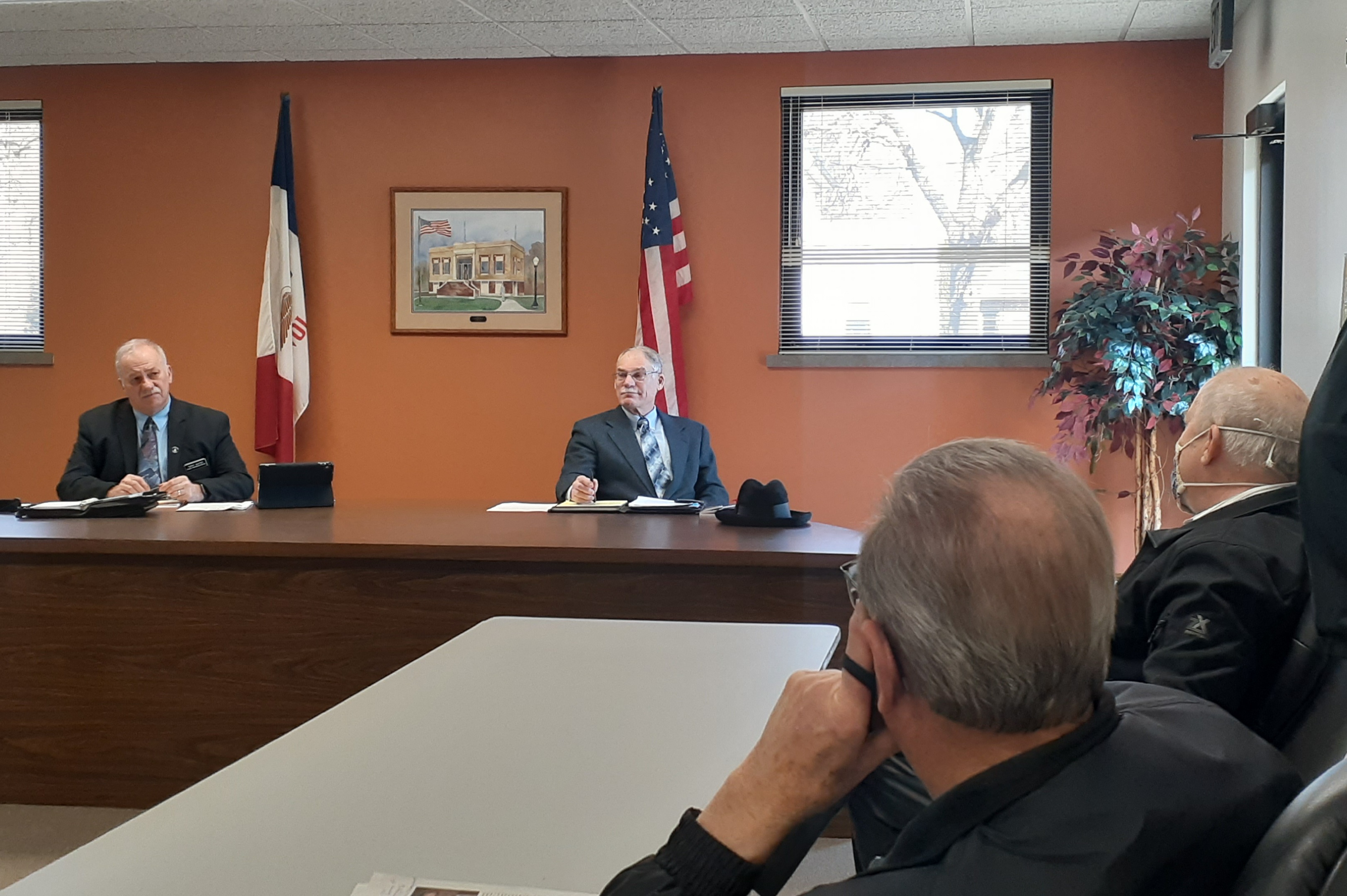 Guth and Baxter hold Wright County town hall