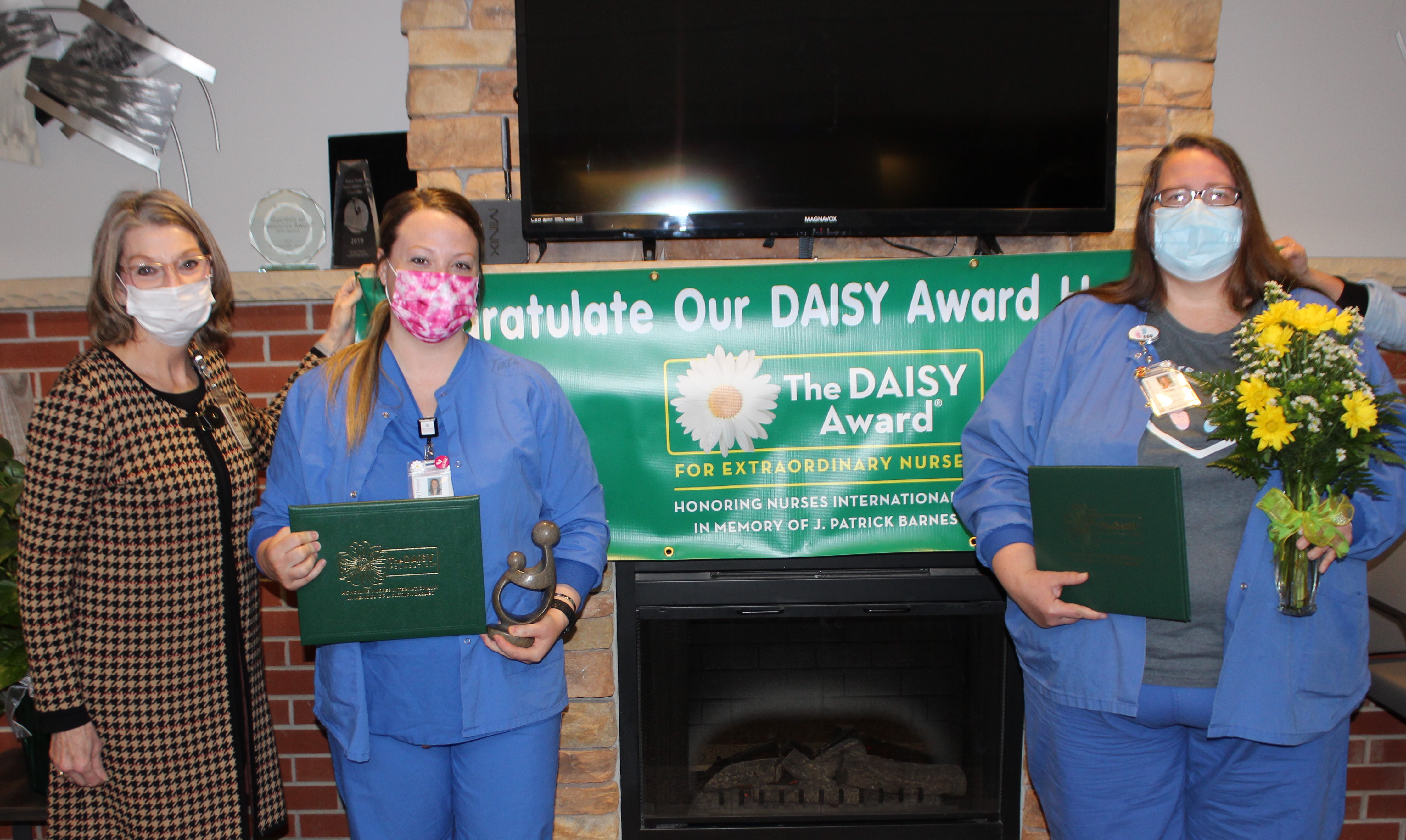 Two ISH nurses honored with DAISY Award