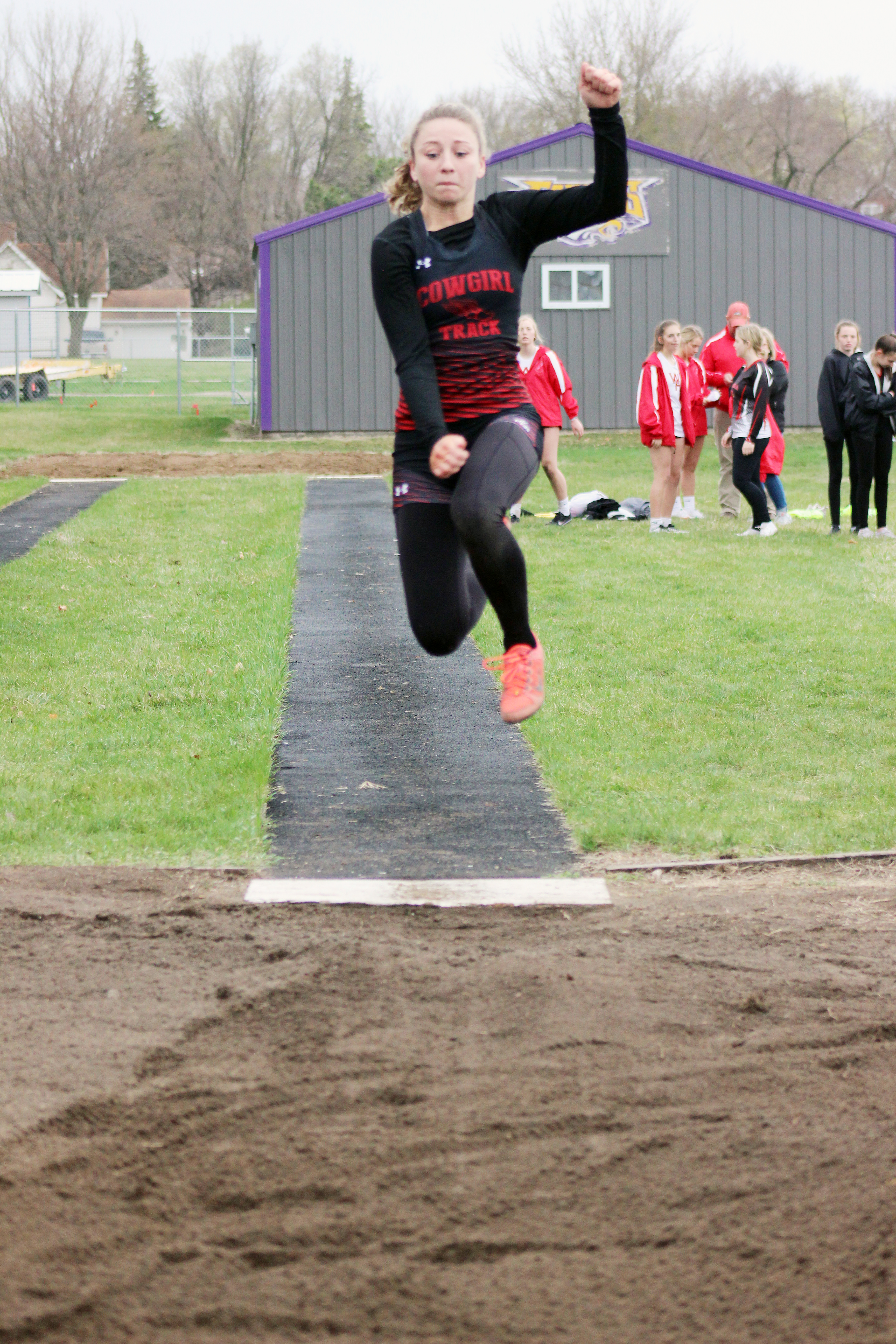 Cowgirl track & field team goes to Eagle Grove