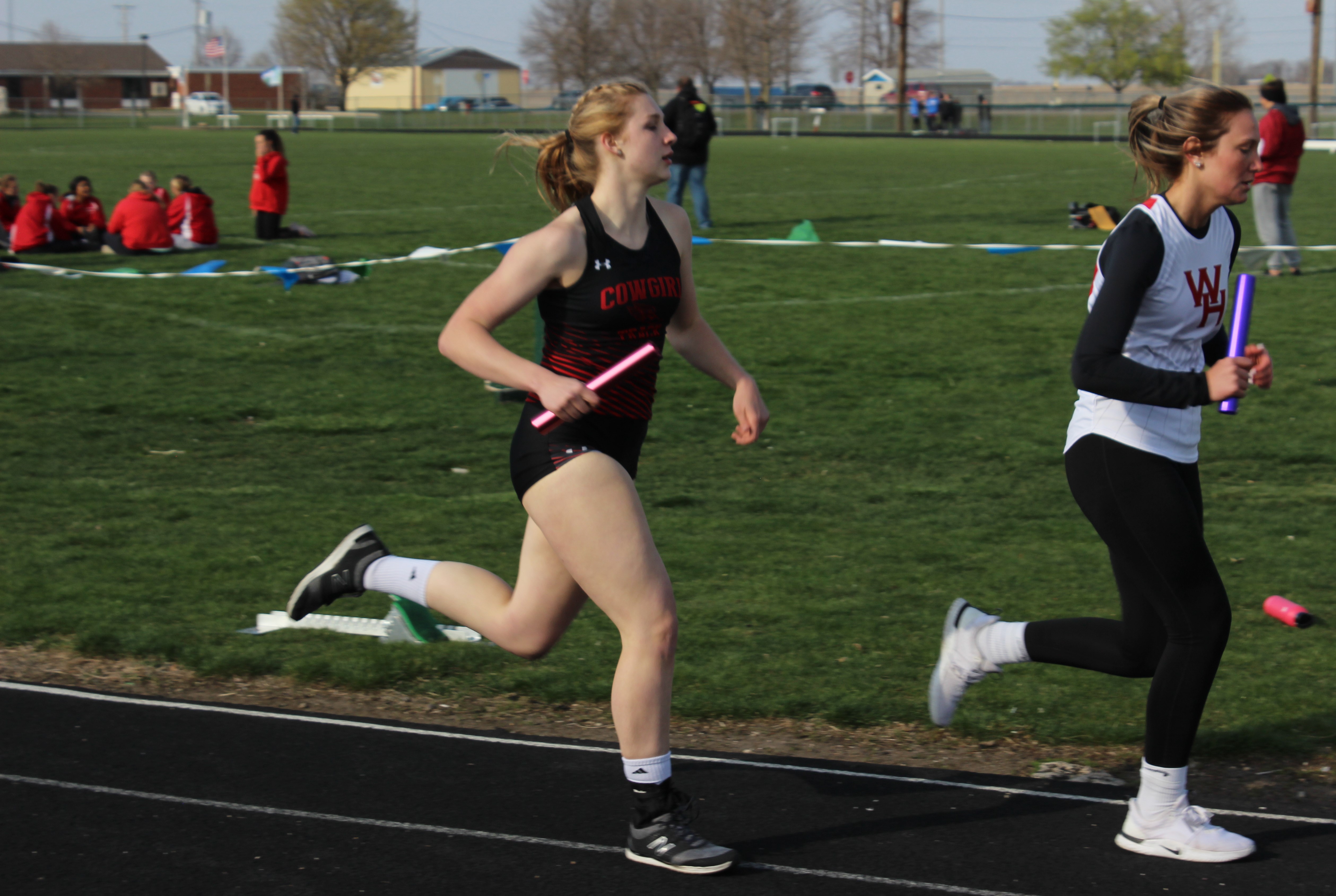 Cowgirl track & field competes at W. City, Belmond