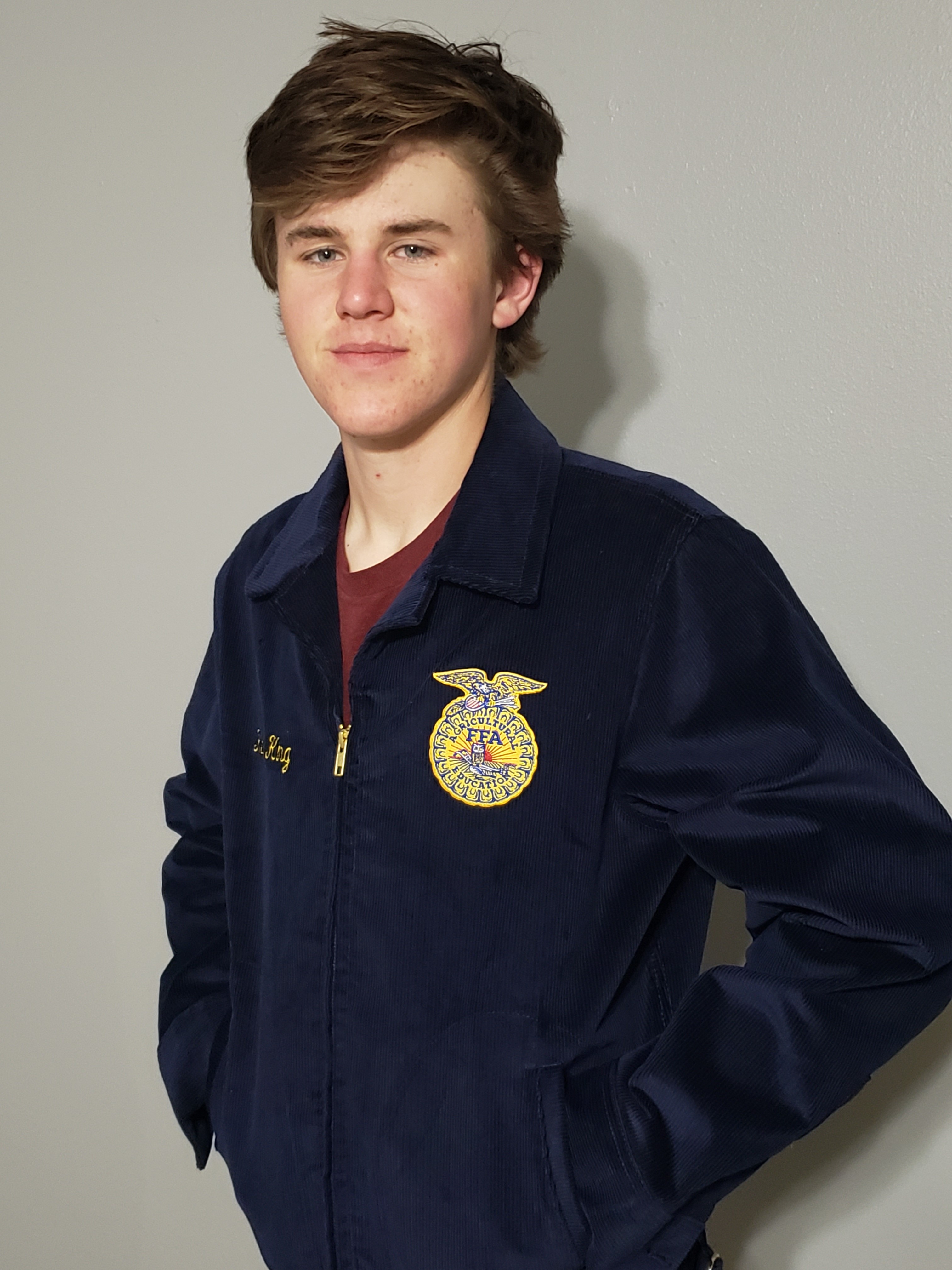 Local FFA-er honored for ag experience project