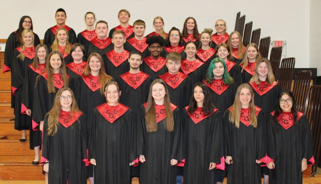 Mixed Chorus receives Division I (Superior) rating at Large Group State Contest