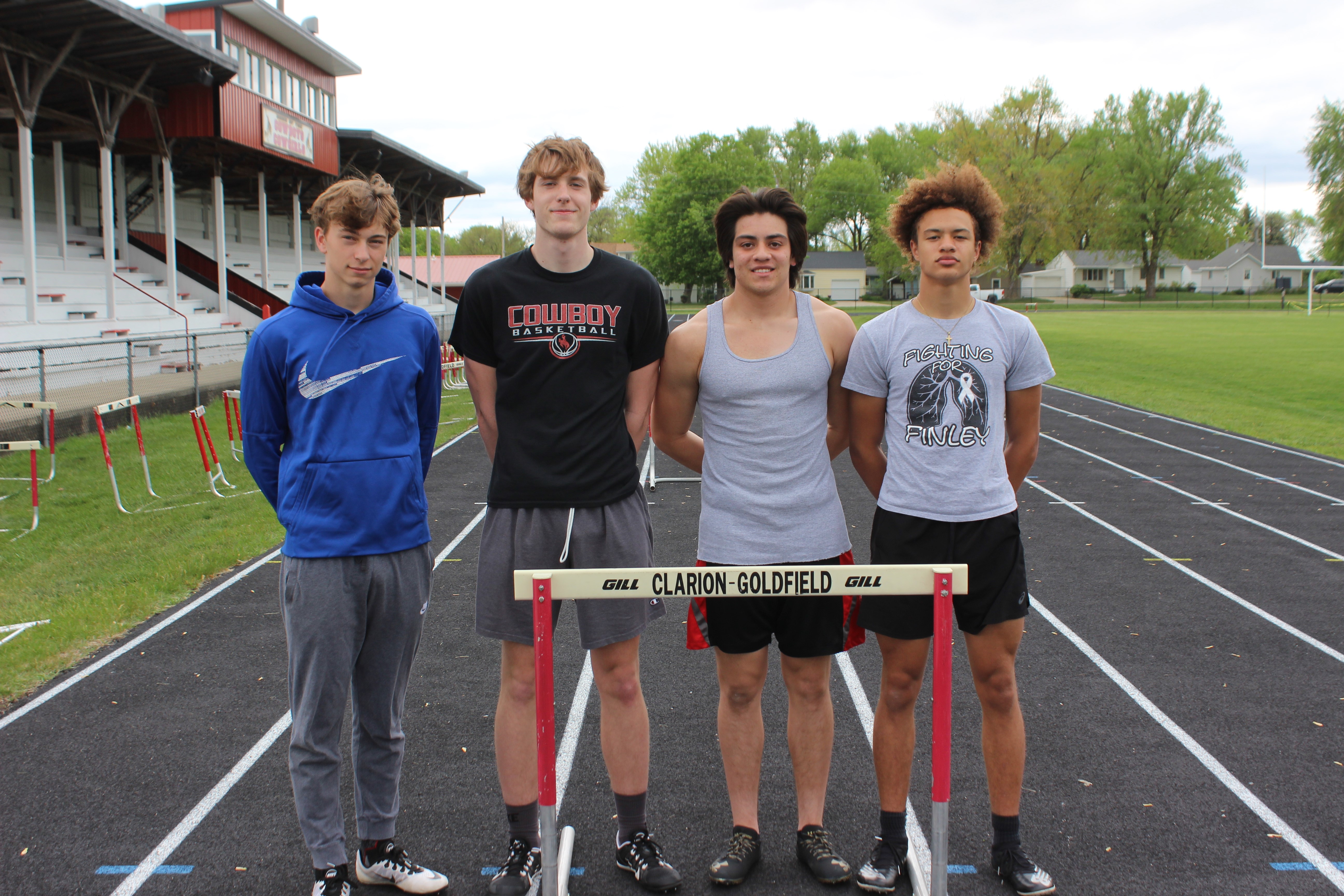 Cowboys qualify  two events for state track