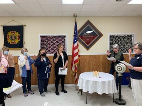 Clarion American Legion Auxiliary initiates new member