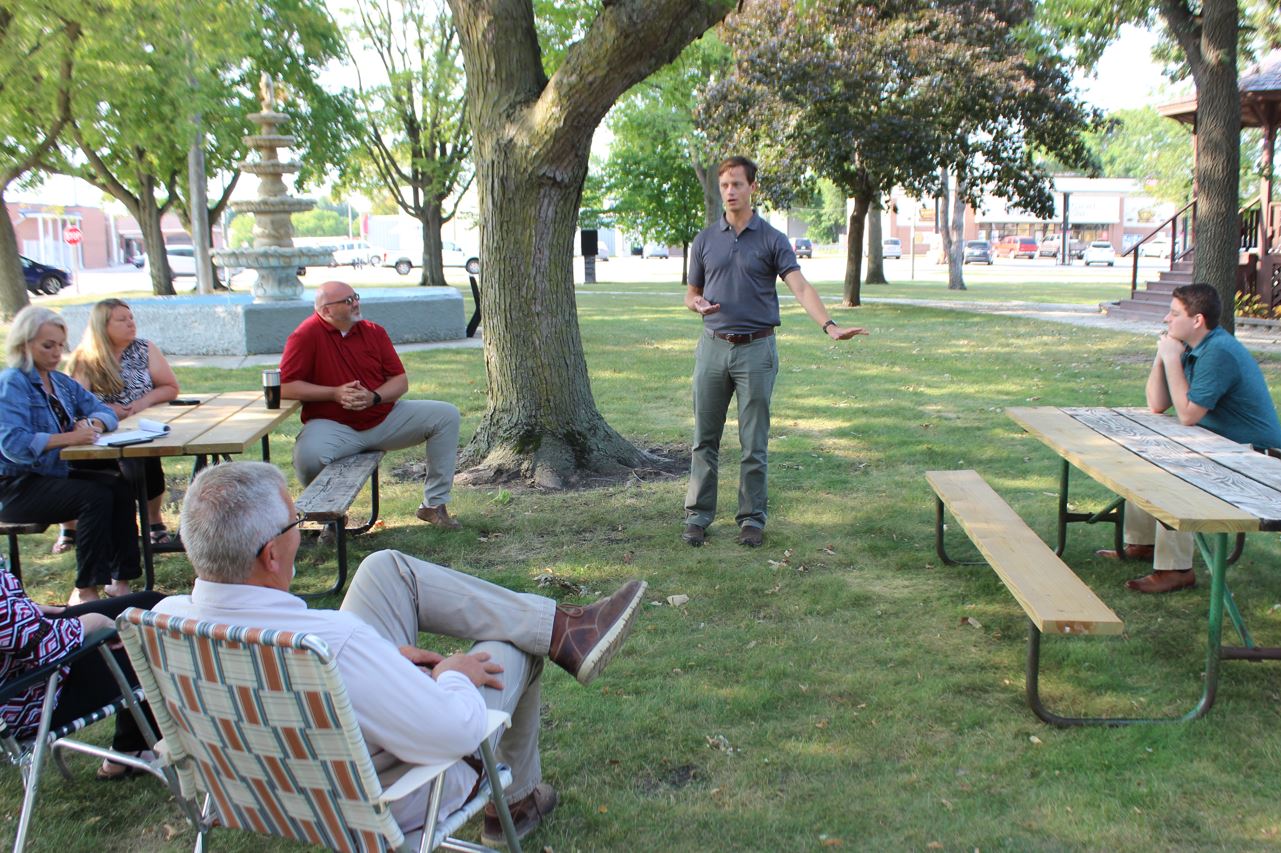 State Auditor in Clarion last week