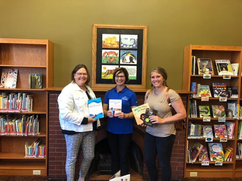 Ewing Funeral Home donates grief resources to local libraries