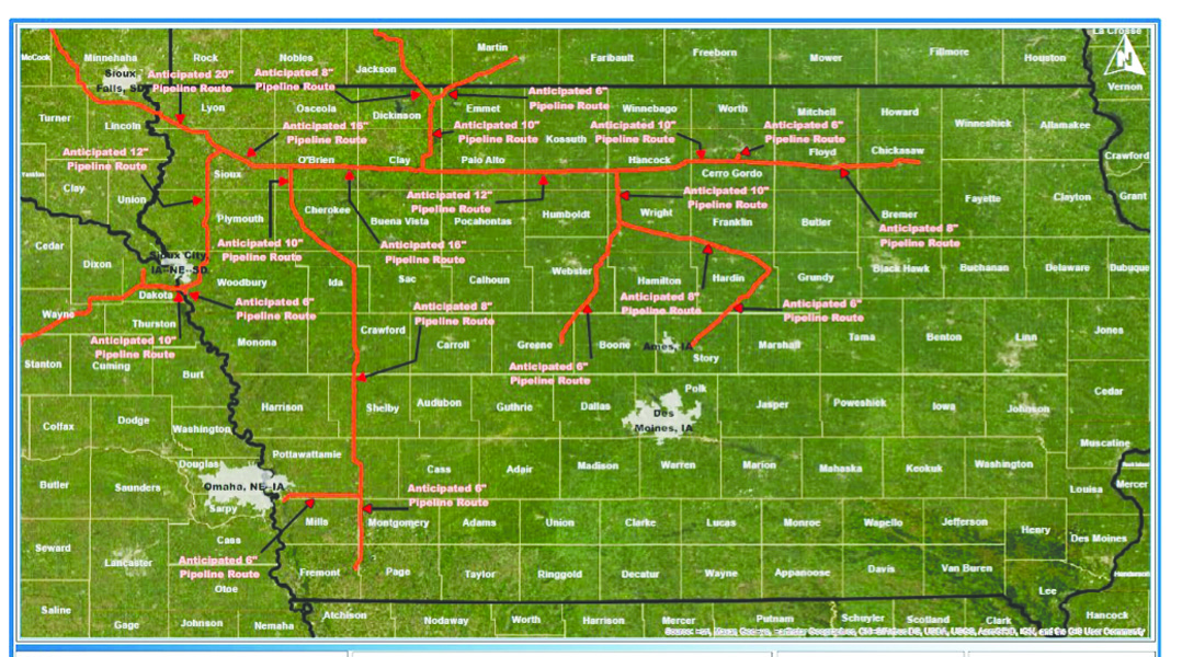 Hazardous Material Pipeline planned