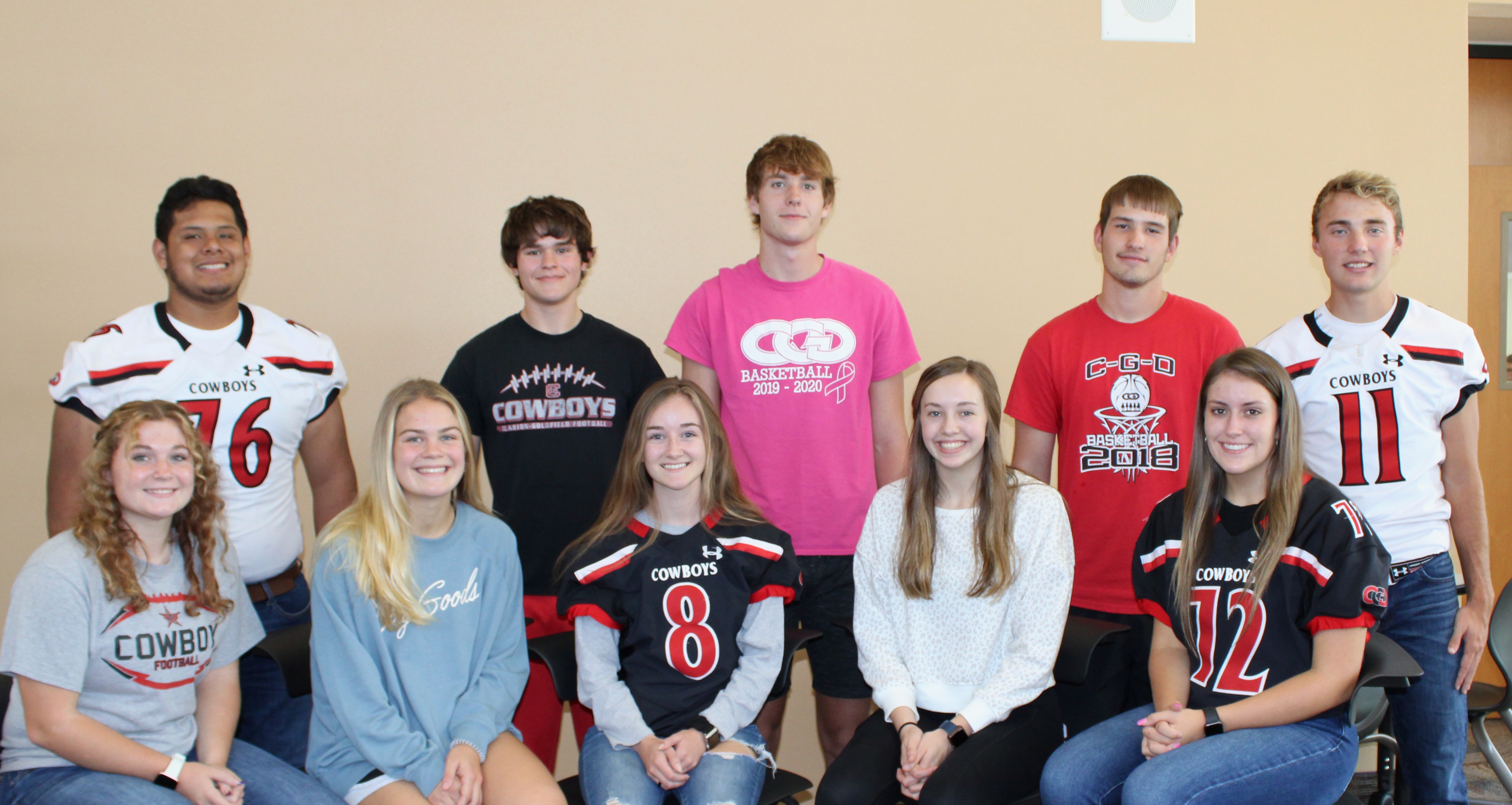 2021 Clarion-Goldfield-Dows Homecoming Court