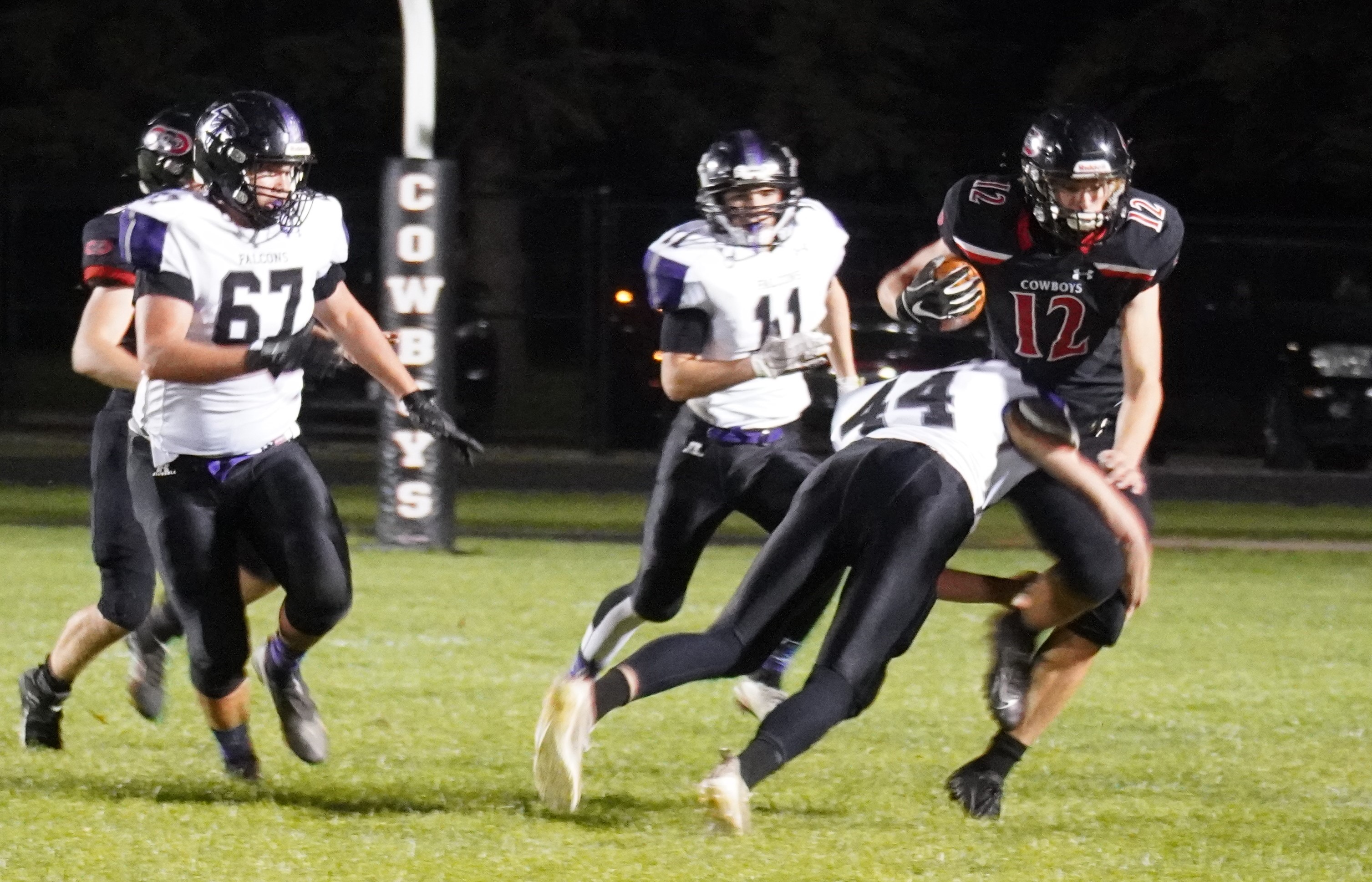 CGD football ends district play at home