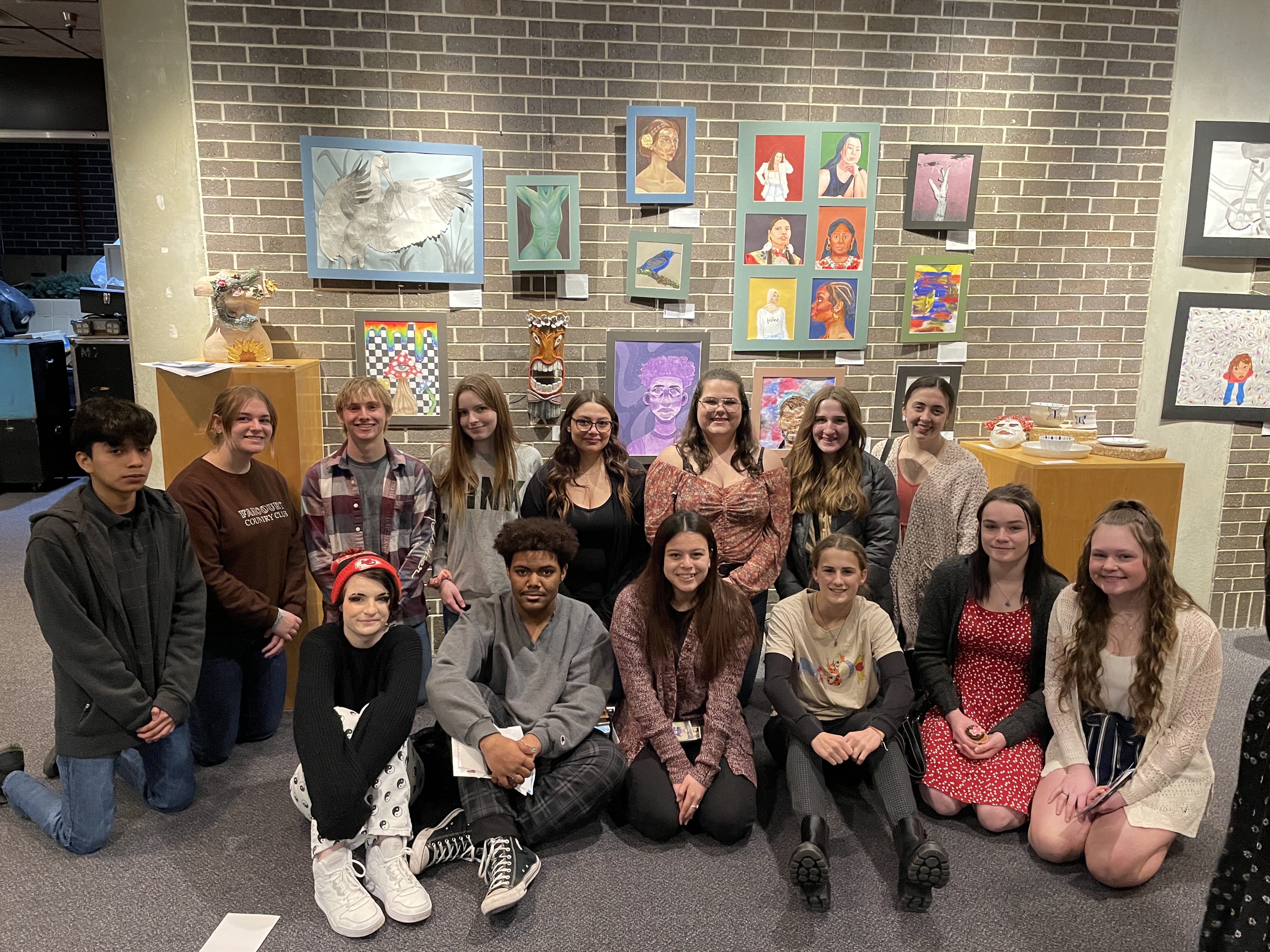 CGD students participate in art show