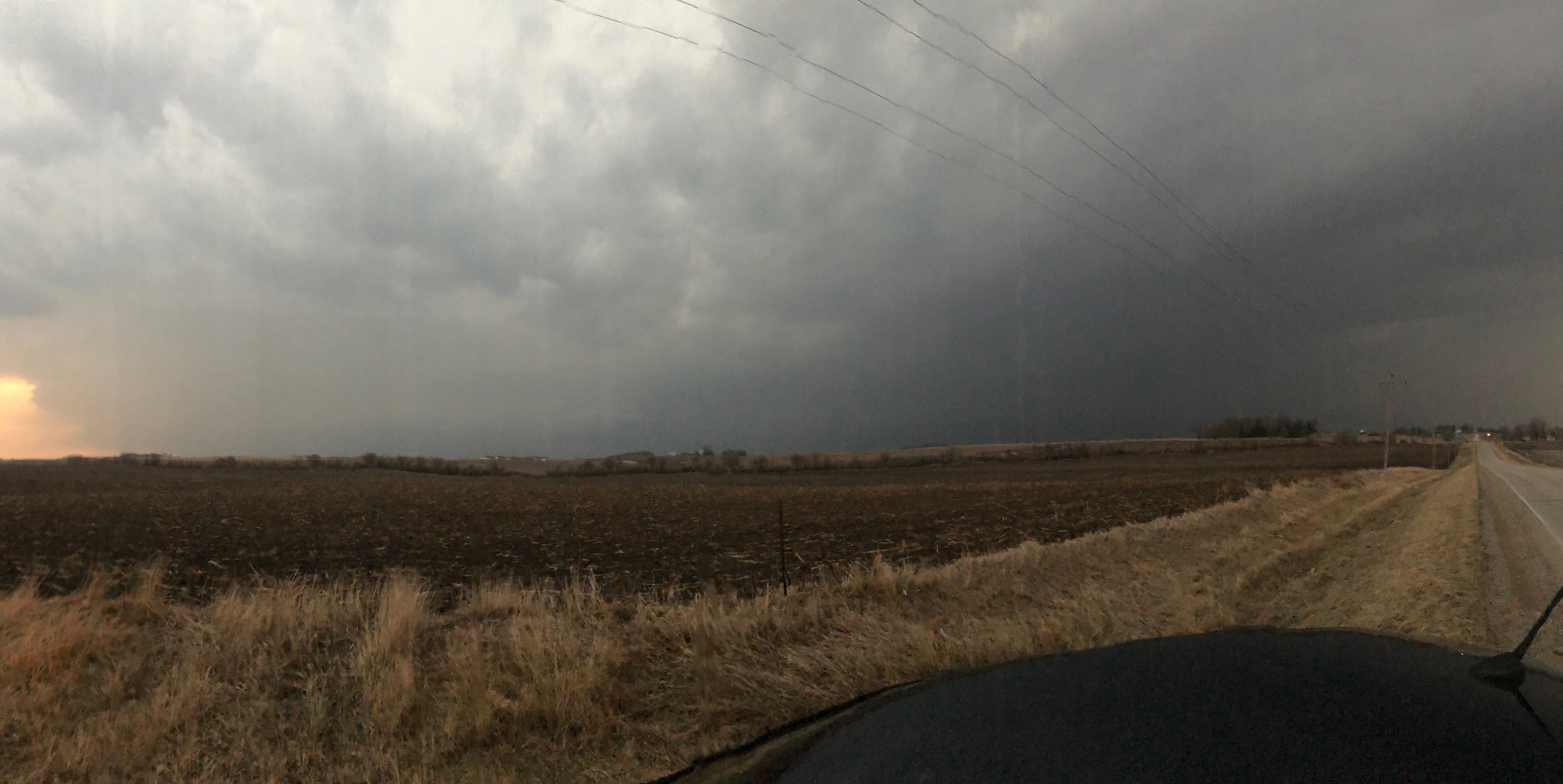 Storms sweep across Iowa last Tuesday