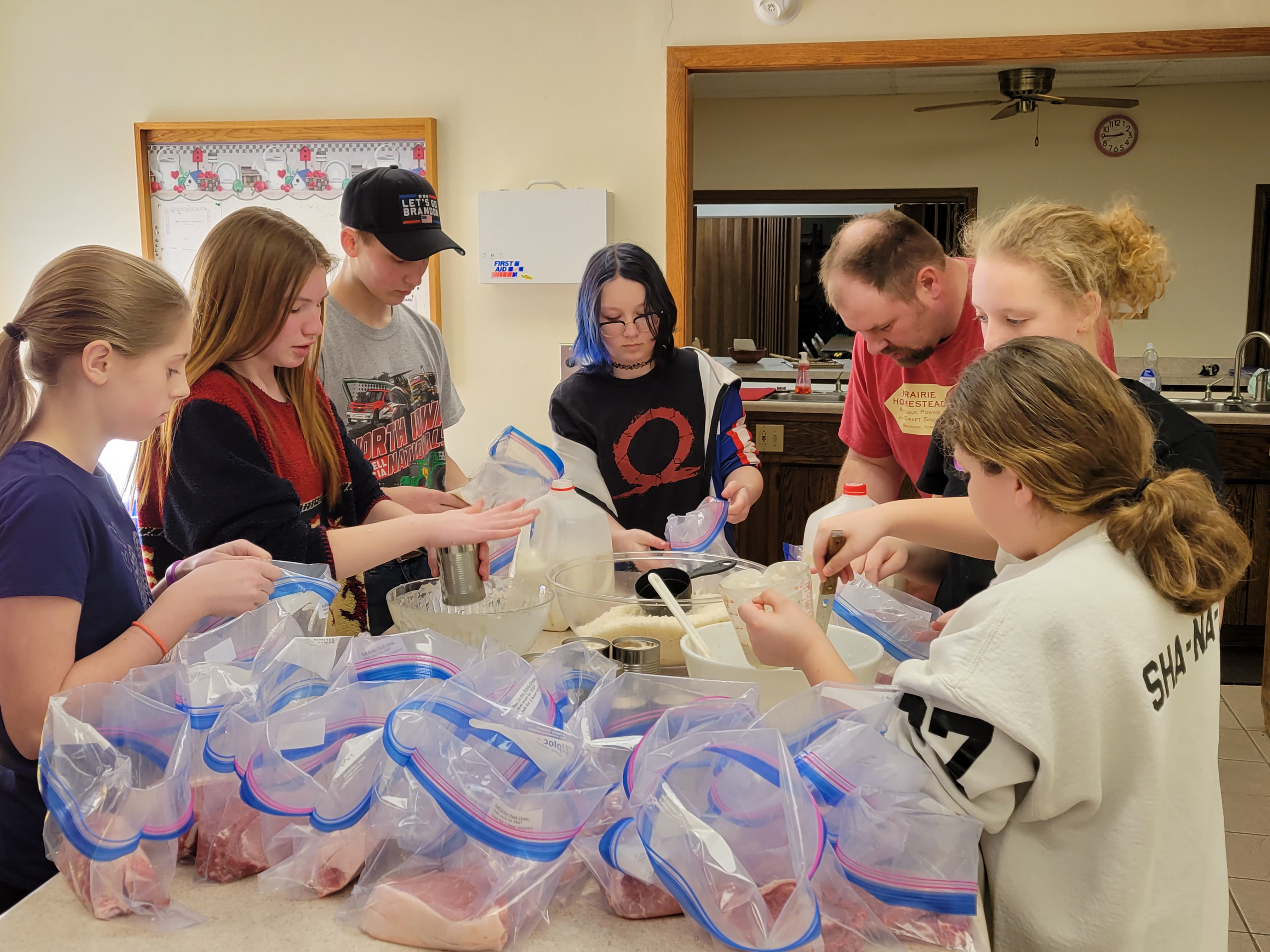 Local 4-Hers prep meals with grant funds