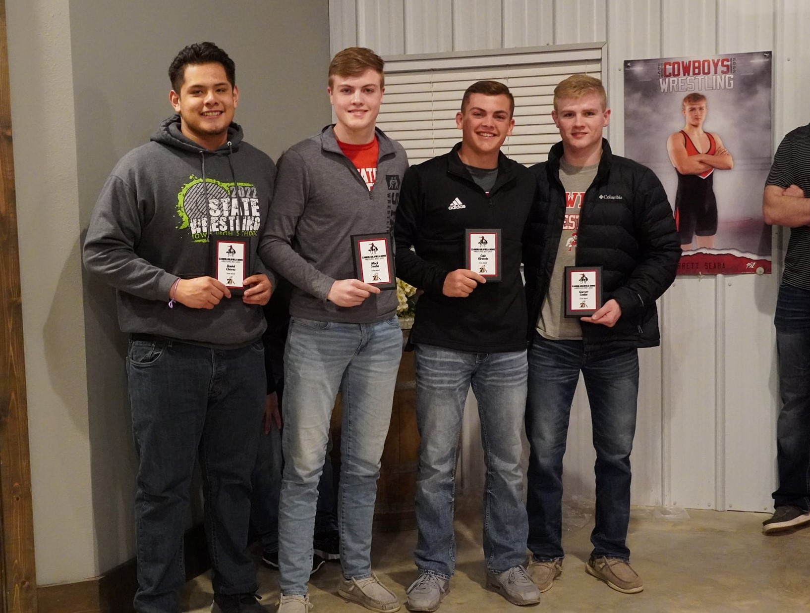 CGD Wrestling holds awards banquet