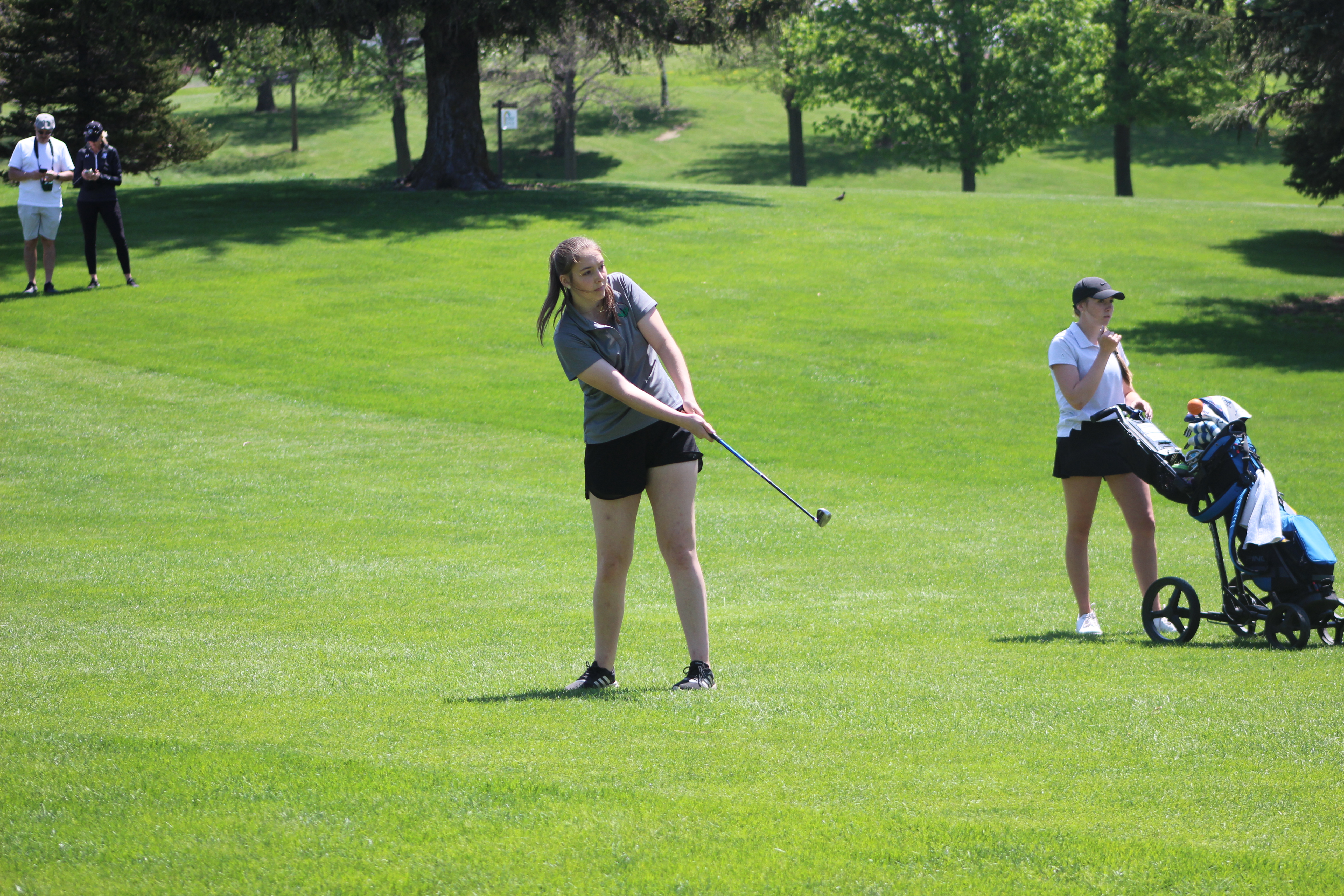 CGD girls golf at home Regionals last week, Christensen finishes in top 10