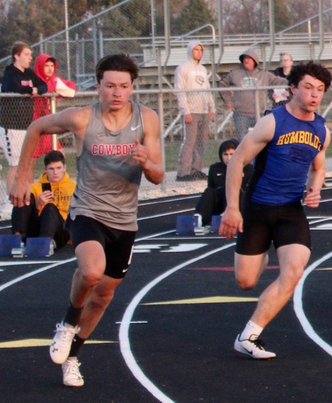 Boys track busy with three meets last week