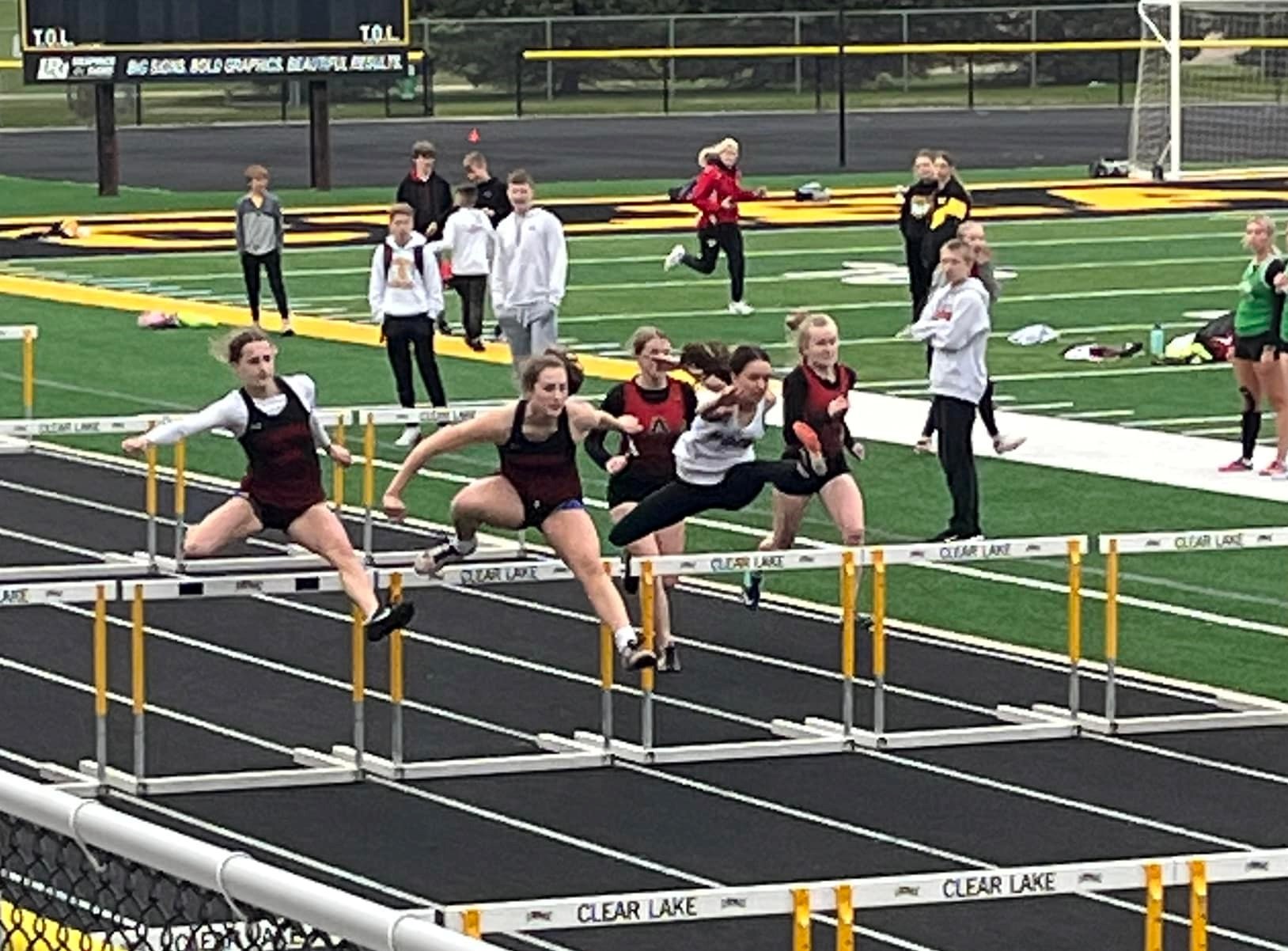 Trca and Beisel hurdle to first and second at NCC meet